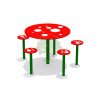 Столик с лавочками "Грибная поляна"