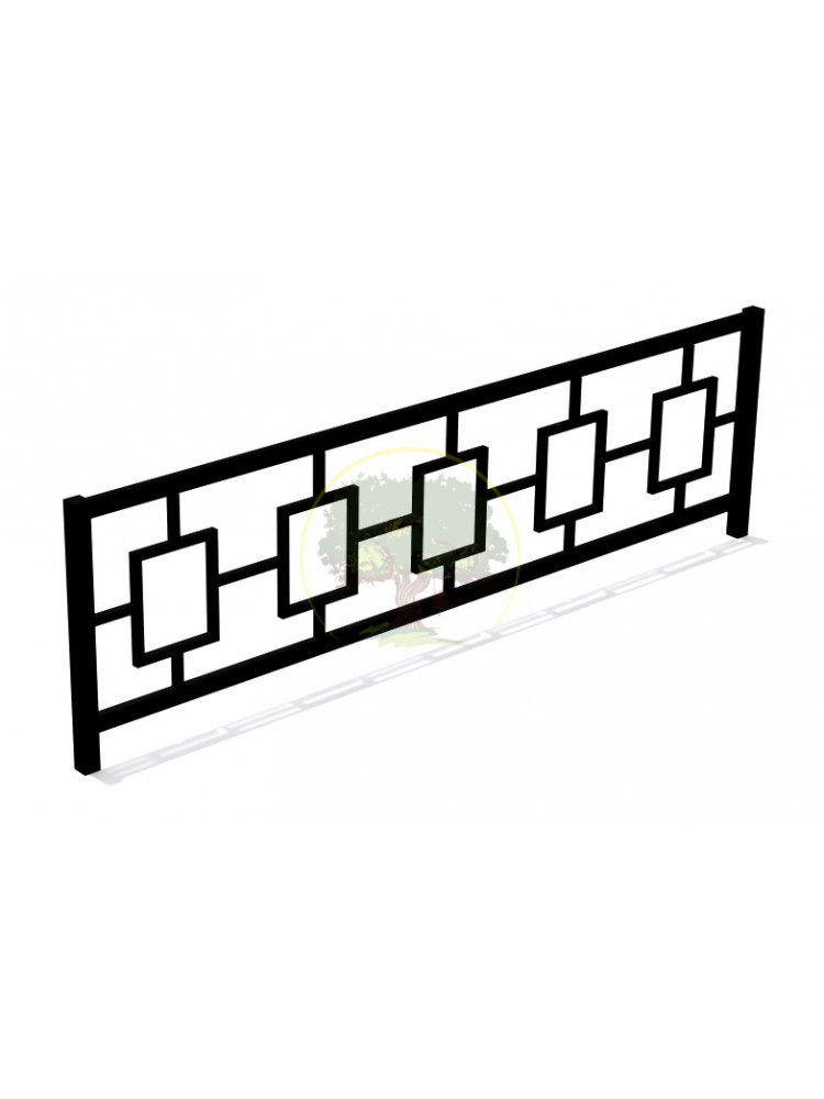 Газонное/пешеходное ограждение №2